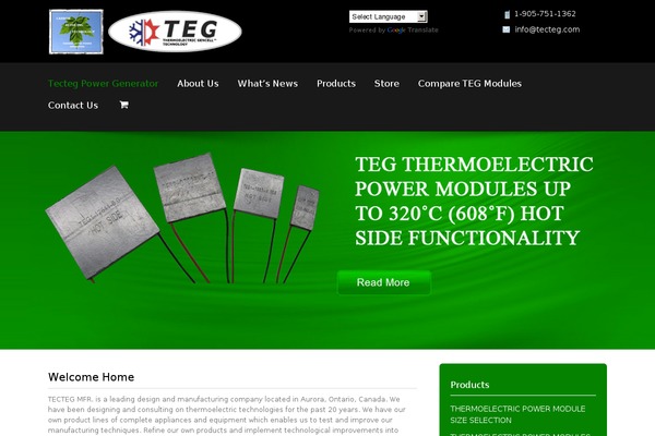 tecteg.com site used Tec