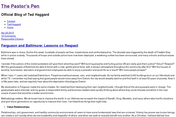 Twenty Twenty theme site design template sample