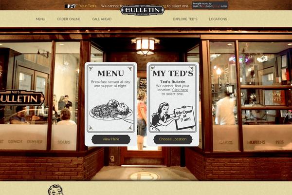 teds theme websites examples