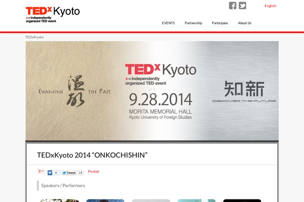 tedxkyoto.com site used Tedxkyoto2015