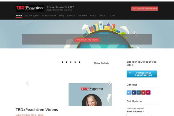 tedxpeachtree.com site used Tedxtheme-develop
