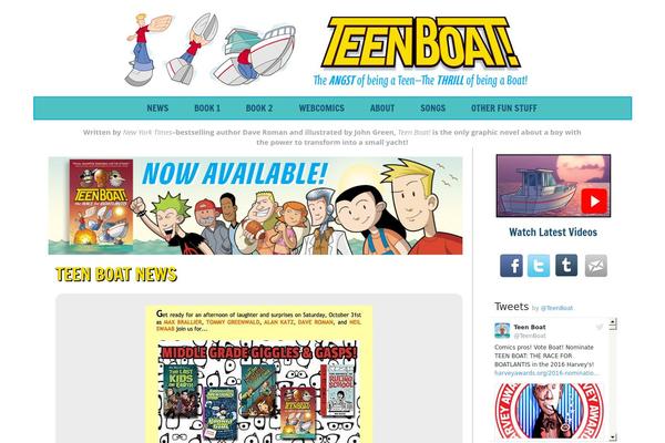 teenboatcomics.com site used Teenboatv1p0