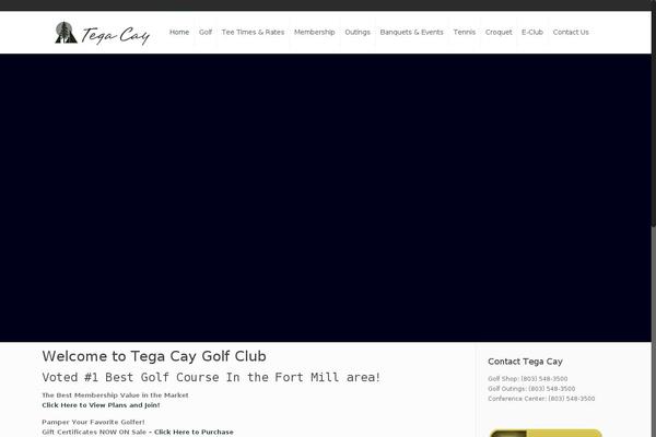 The7 Child theme site design template sample