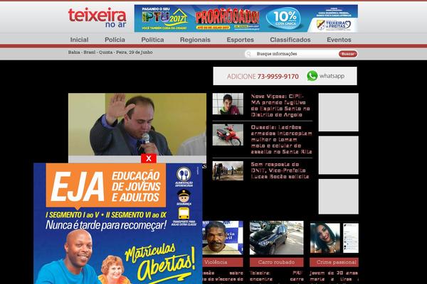 teixeiranoar.com.br site used Testeteixeira