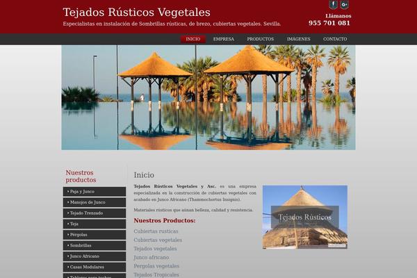 tejadosrusticos.com site used Tejadosrusticosresponsive