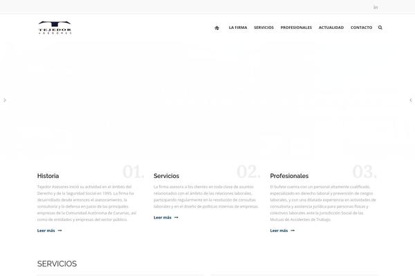 Wp-trust theme site design template sample
