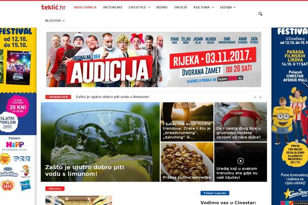 teklic.hr site used Newsmag_2-3-5