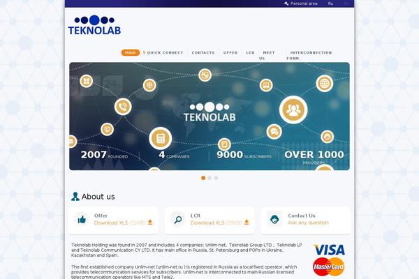 teknolab.ru site used Teknolab