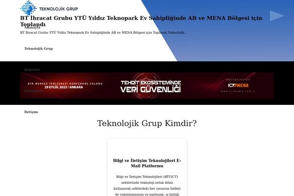 Impreza theme site design template sample