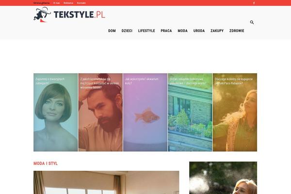 Newspaper theme site design template sample
