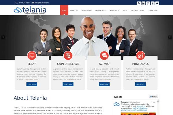 telania.com site used Telania