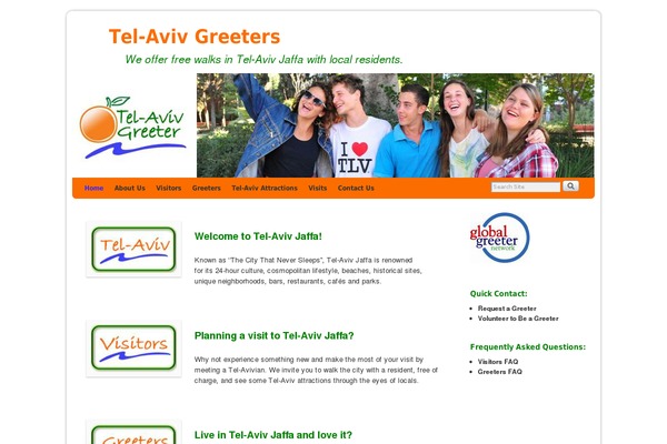 telavivgreeter.com site used Smarter_pro
