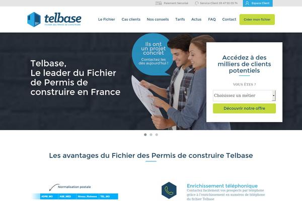 telbase.fr site used Easy-fichiers