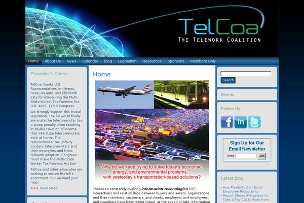 telcoa.org site used Telcoa
