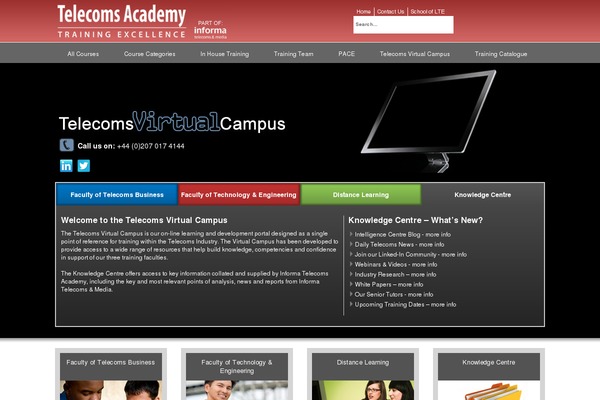 telecomsvirtualcampus.com site used Bsp-telecoms-academy-2016