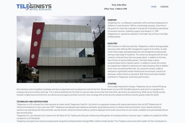 telegenisysindia.com site used Telegenisys