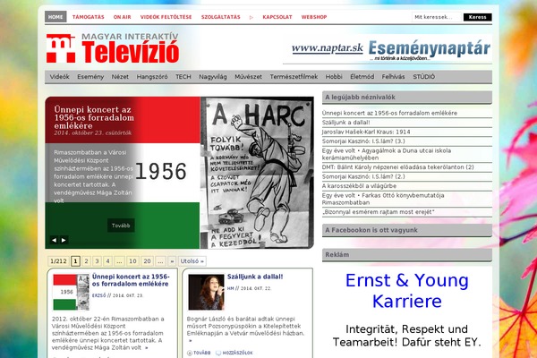 televizio.sk site used VideoPro