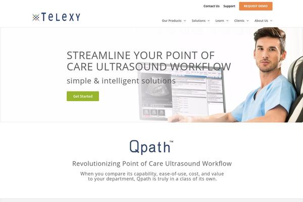 telexy.com site used Telexyhealthcare-divi