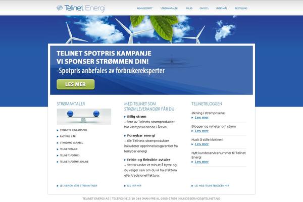 telinet.no site used Telinetenergi