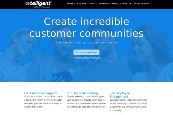 telligent.com site used Verint