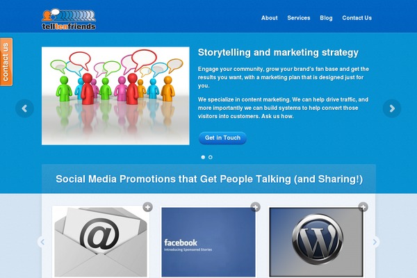 telltenfriends.com site used Telltenfriends