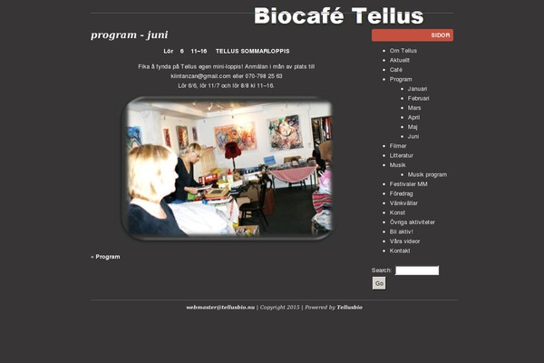 tellusbio.nu site used Tellus