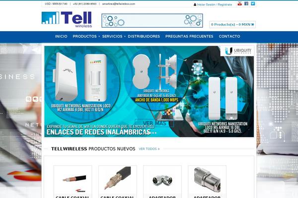 tellwireless.com site used Wiredit