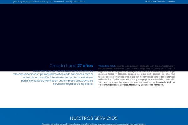 BeTheme Child theme site design template sample