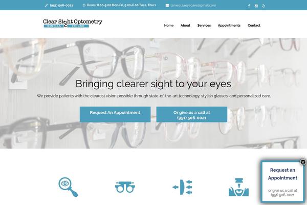 temeculaeyecare.com site used Optometry