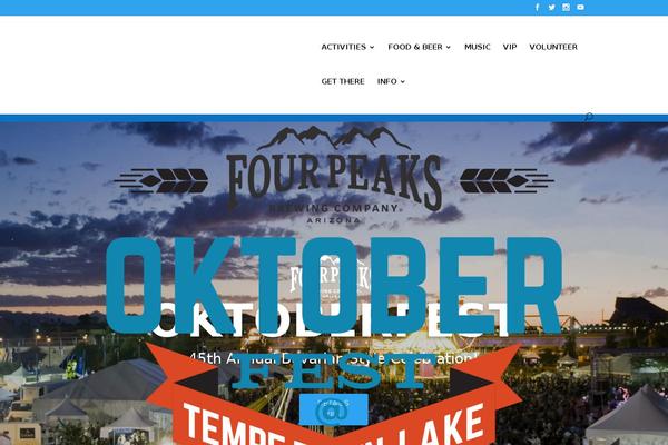 oktoberfest WordPress theme, websites list used oktoberfest theme oktoberfest theme websites examples