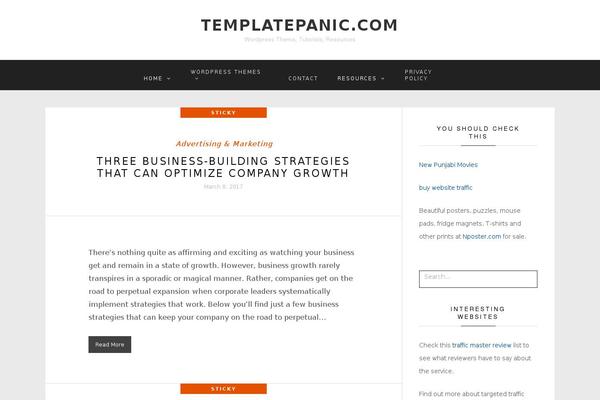 Aasta theme site design template sample