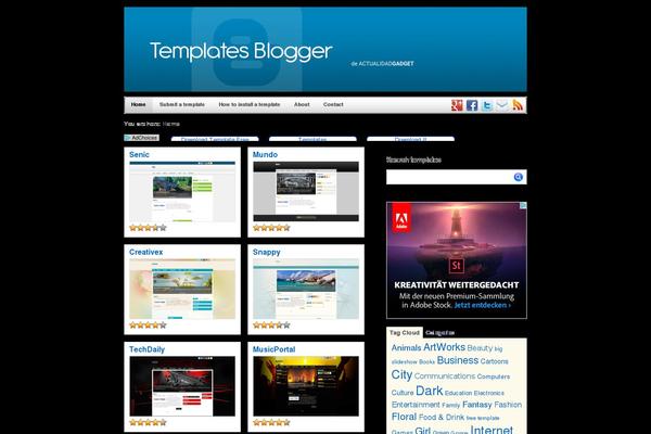 Abn Framework theme site design template sample