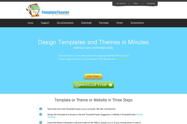 templatetoaster.com site used Template_toaster1-child-1
