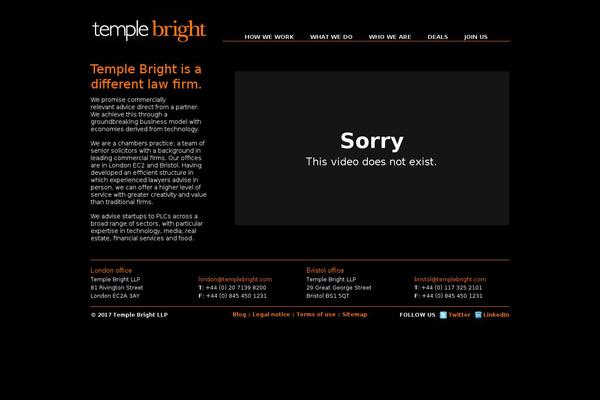 templebright.com site used Templebright
