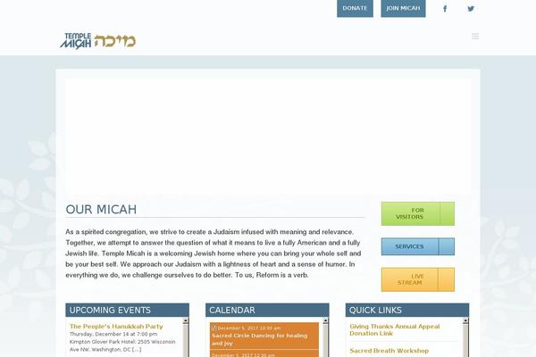 Site using Event Calendar plugin