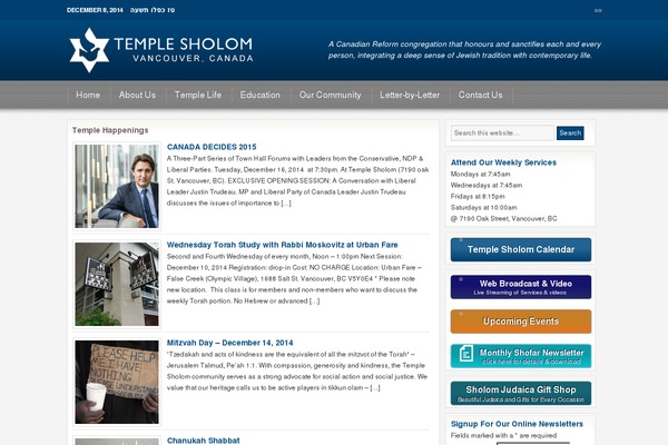 Inti theme site design template sample