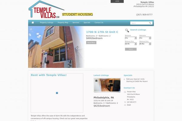 templevillas.com site used Templevillas-divi-child