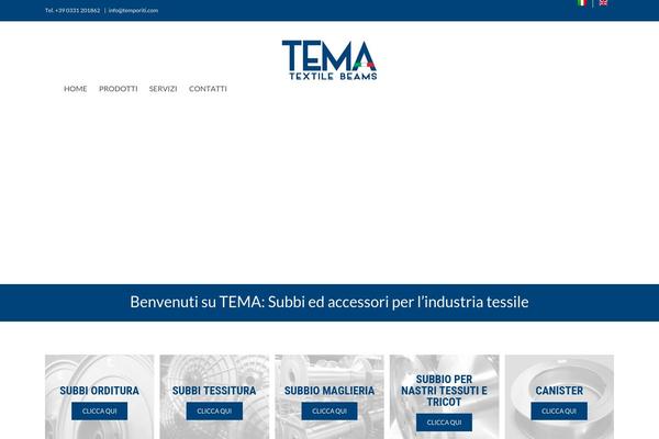 Avada theme site design template sample