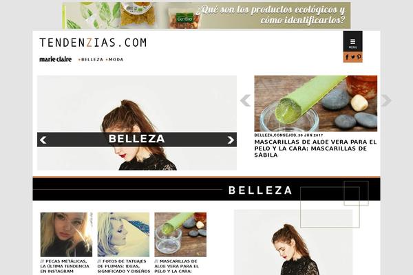 Tendenzias2019 theme site design template sample