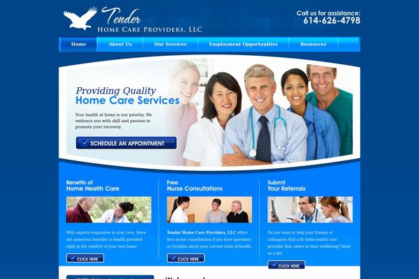 tenderhomecareproviders.com site used Tenderhomecr