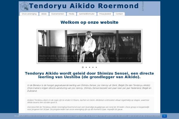 tendoryu-aikido-roermond.nl site used Mantra