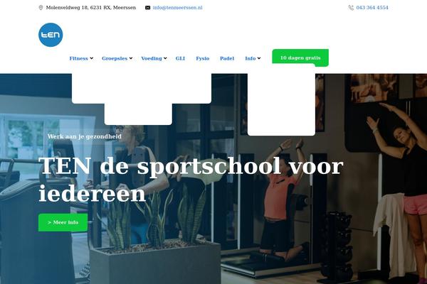 tenmeerssen.nl site used Creote-child