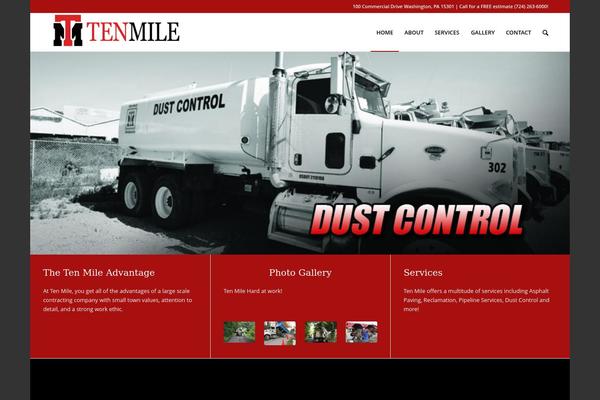tenmile.us site used Tenmile-wp