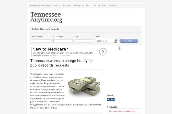 tennesseeanytime.org site used Prose