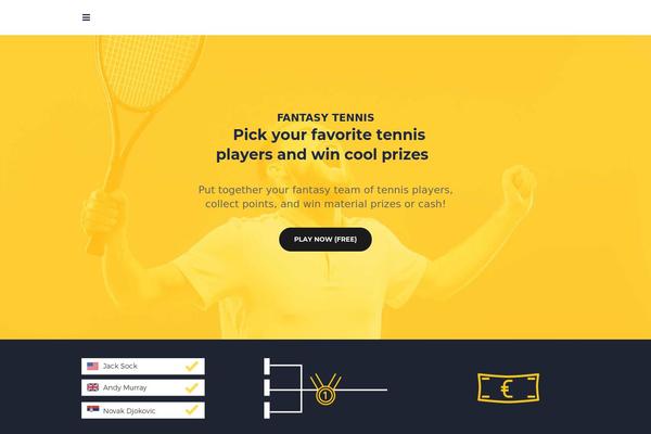 tennisprophet.com site used Leadx