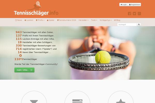 tennisschlaeger.info site used Ts