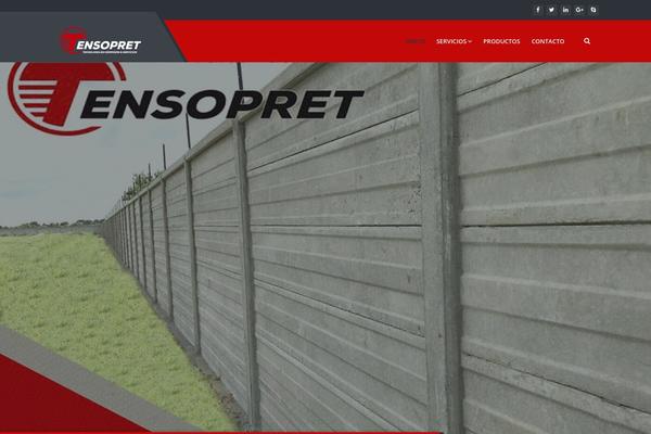 tensopret.com site used Constructzilla