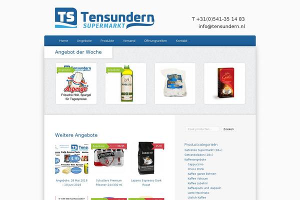 tensundern.nl site used Mktheme