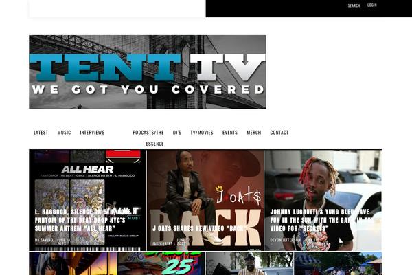 tent-tv.com site used Newspaper