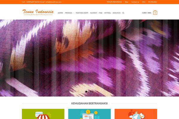 Flatsome theme site design template sample